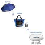 KIT VERANO GOODYEAR (QUITASOL + PARASOL + COOLER) - Imagen 3