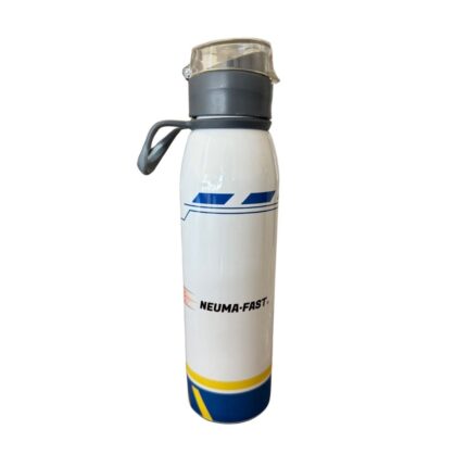BOTELLA DE AGUA TAPA CLICK DE ALUMINIO 650ML NEUMAFAST / GOODYEAR (INCLUYE CAJA)