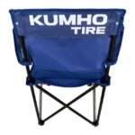 SILLA PLEGABLE CAMPING KUMHO TIRE CON PORTA VASOS Y FUNDA - Imagen 2