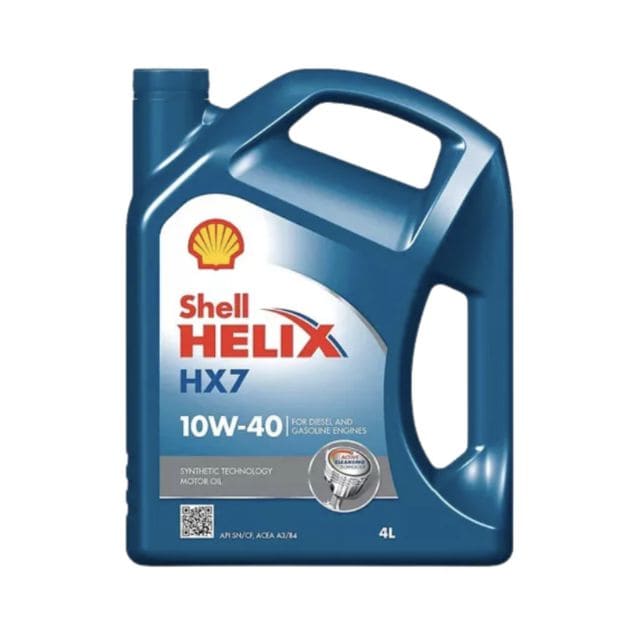 L-URR701804 ACEITE DE MOTOR 10W40 4LT HELIX HX7 API SN CF SHELL - Imagen 1