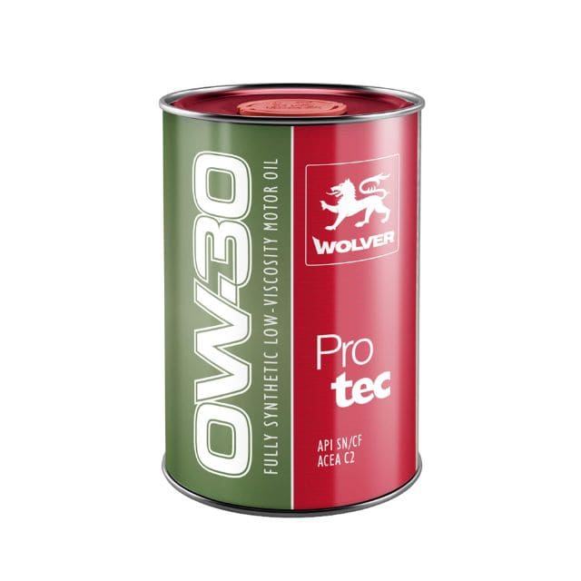 L-URR702011 ACEITE DE MOTOR 0W30 1LT PROTEC PLUS API SN PLUS ACEA C2 / C3 WOLVER - Imagen 1