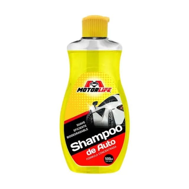 A-GRU120869 (1) SHAMPOO PARA AUTOS MOTORLIFE 500 ML - Imagen 1