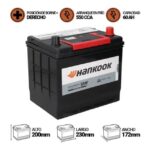 BATERÍA HANKOOK MF55D23L 60AH 550CCA - Imagen 2