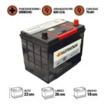 BATERÍA HANKOOK MF80D26L 70AH 600CCA - Imagen 2