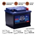 BATERÍA DGP MF54321 45AH 420CCA - Imagen 2