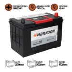 BATERÍA HANKOOK MF105D31L 90AH 750CCA - Imagen 2