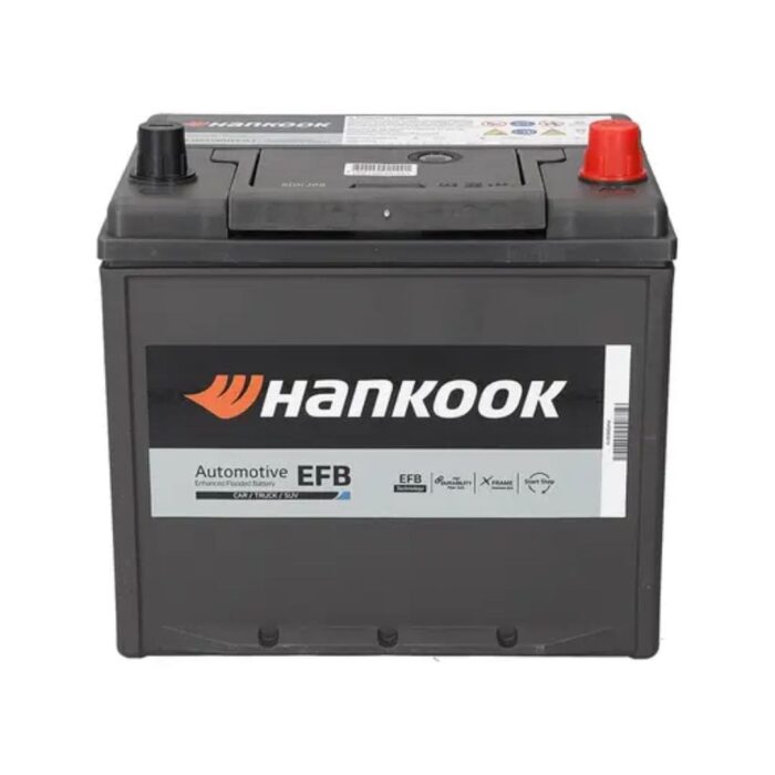 BATERÍA HANKOOK EFB START STOP Q85 90D23L 65AH 670CCA - Imagen 3