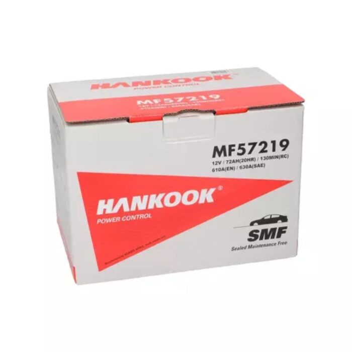 BATERÍA HANKOOK MF57219 72AH 610CCA - Imagen 4