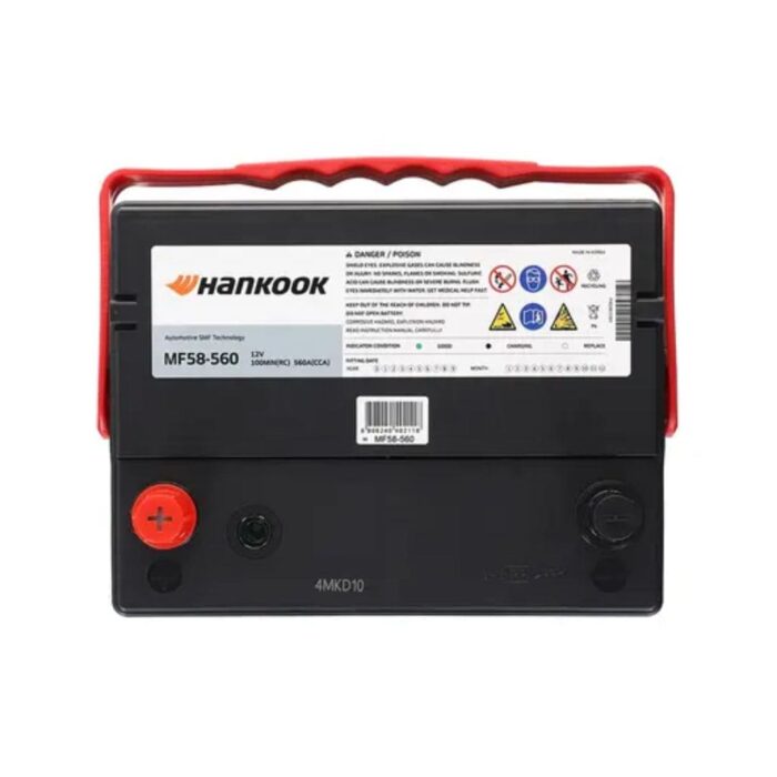 BATERÍA HANKOOK MF58-560 60AH 560CCA - Imagen 5