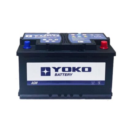 BATERÍA YOKO AGM START STOP L4 80AH 800CCA