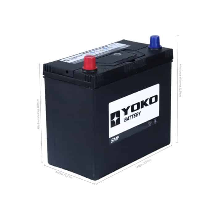 BATERÍA YOKO N40 / 50B24RS 40AH 360CCA - Imagen 2