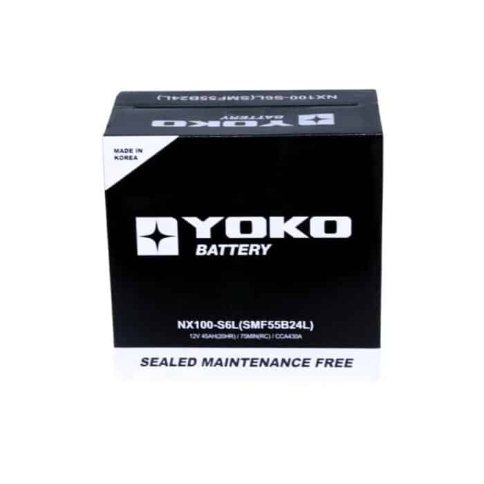 BATERÍA YOKO NX100S6L / 55B24L 45AH 430CCA - Imagen 3