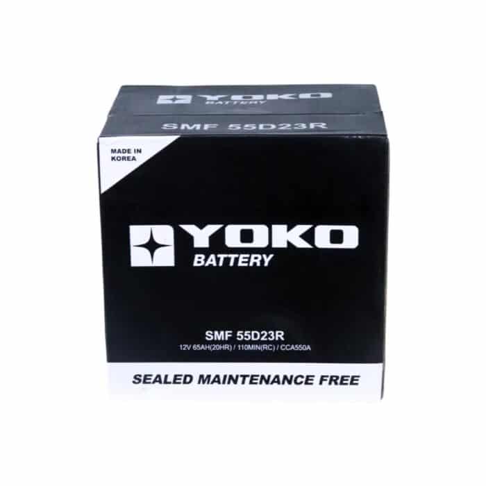 BATERÍA YOKO 55D23R 65AH 550CCA - Imagen 3
