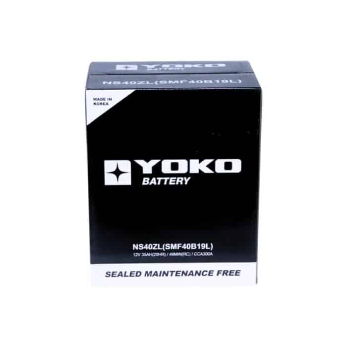 BATERÍA YOKO NS40ZL / 40B19L 35AH 330CCA - Imagen 3