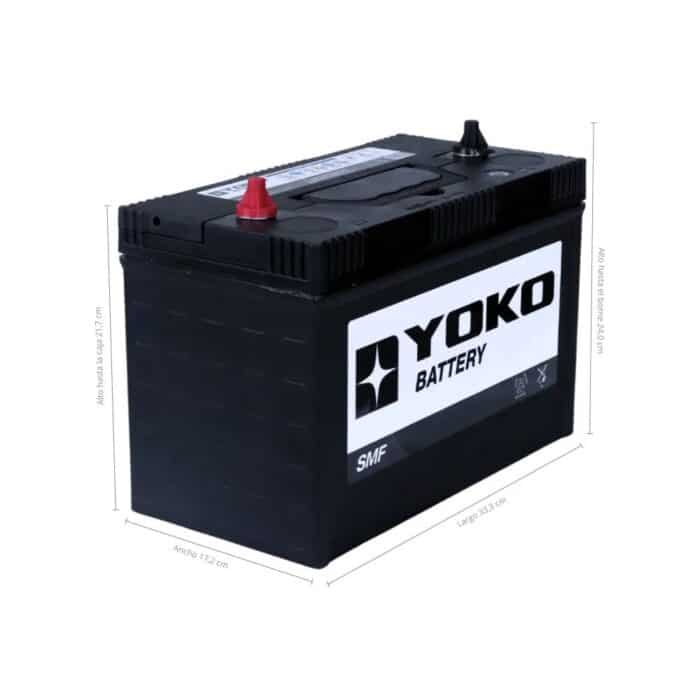 BATERÍA YOKO 31S-850 100AH 830CCA (PERNO) - Imagen 2