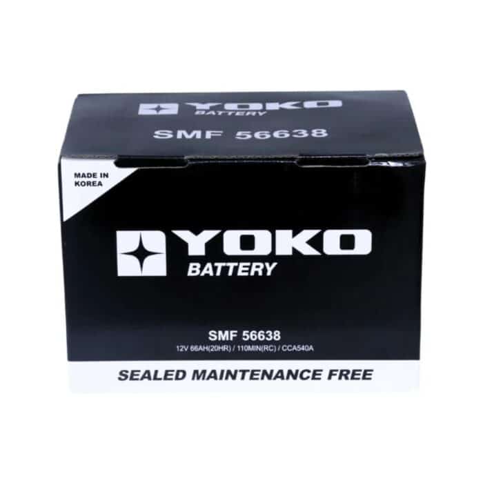 BATERÍA YOKO 56638 66AH 540CCA - Imagen 3