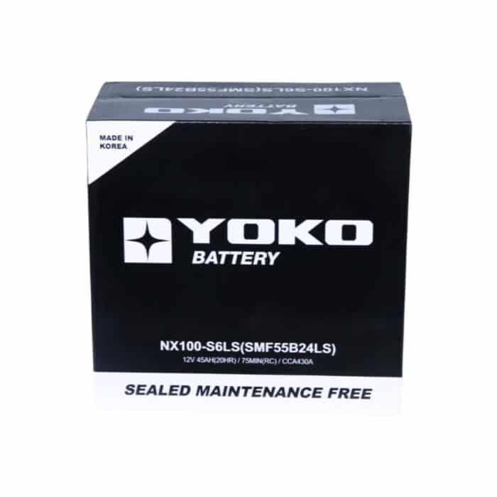 BATERÍA YOKO NX100S6LS / 55B24LS 45AH 430CCA - Imagen 3