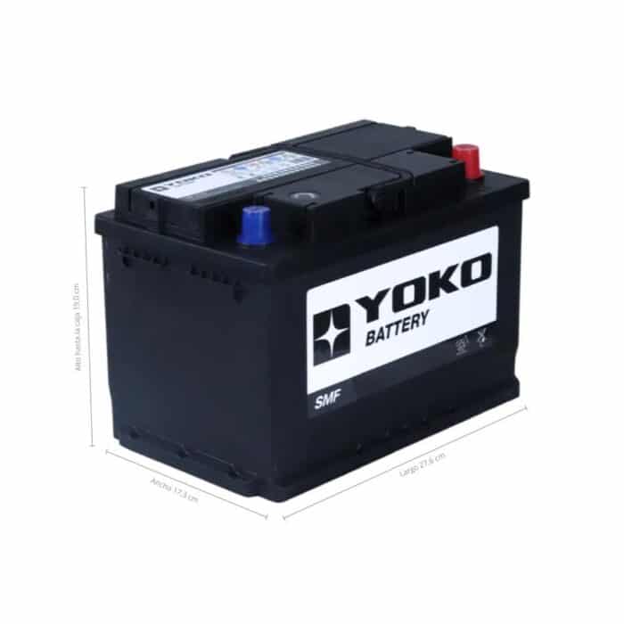 BATERÍA YOKO 57220 72AH 610CCA - Imagen 2