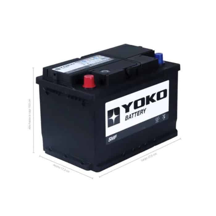 BATERÍA YOKO 57219 72AH 610CCA - Imagen 2