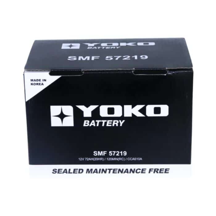 BATERÍA YOKO 57219 72AH 610CCA - Imagen 3