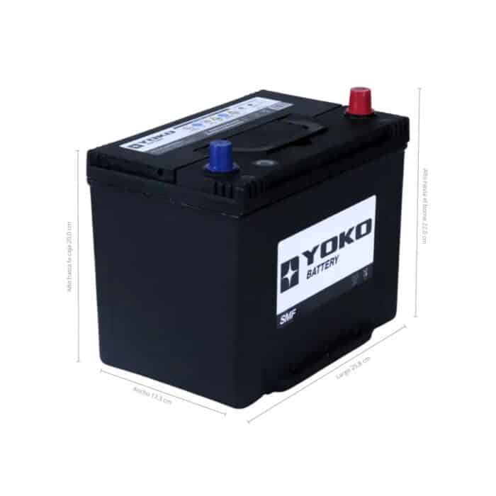 BATERÍA YOKO NX110-5L / 80D26L 70AH 600CCA - Imagen 2
