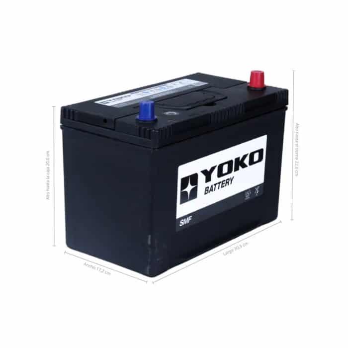 BATERÍA YOKO 105D31L 90AH 750CCA - Imagen 2
