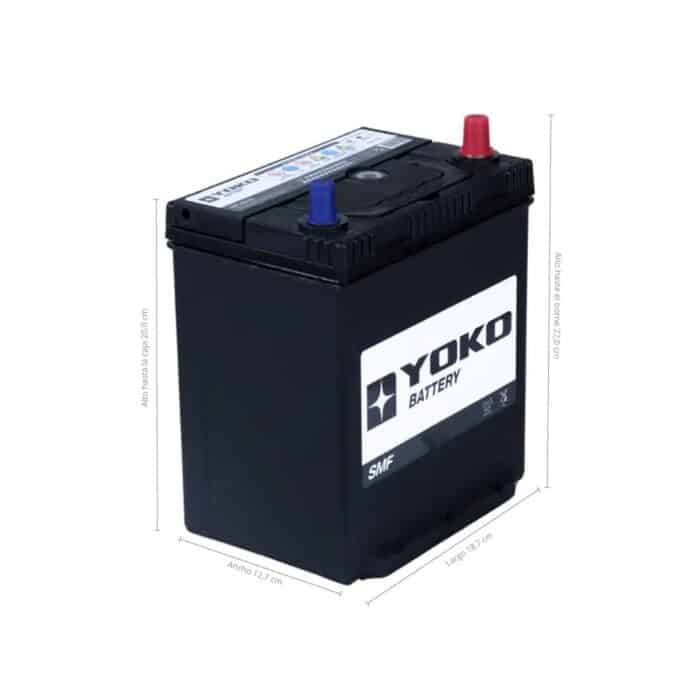 BATERÍA YOKO 40B19FL 35AH 330CCA - Imagen 2