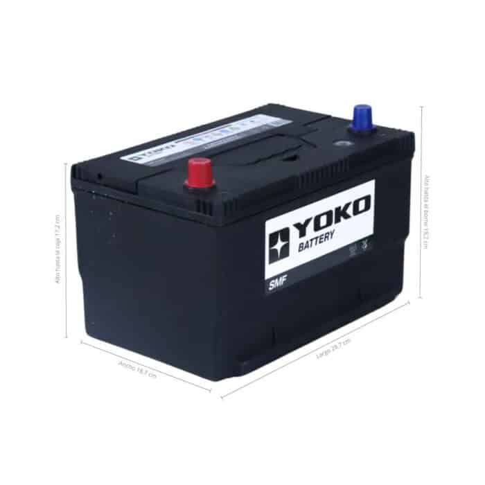 BATERÍA YOKO 65-750 80AH 820CCA - Imagen 2