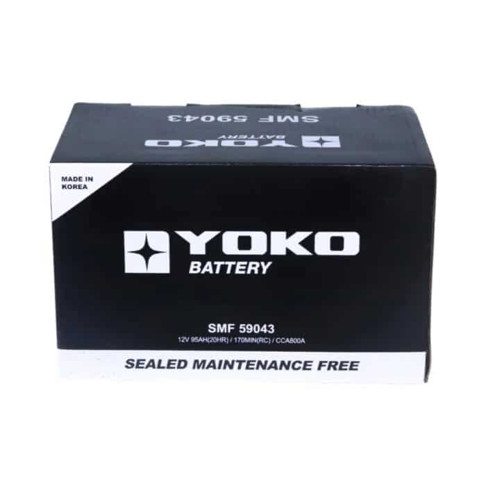 BATERÍA YOKO 59043 90AH 720CCA - Imagen 3