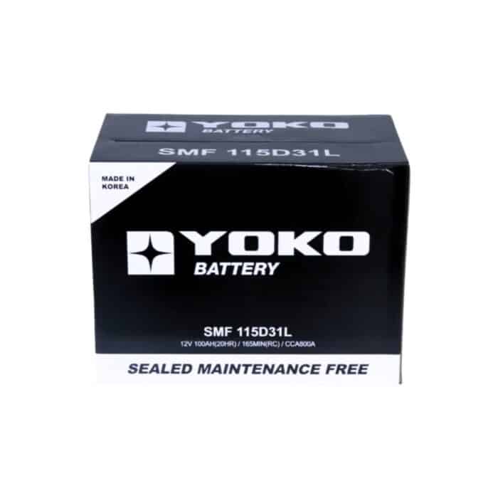 BATERÍA YOKO 115D31L 100AH 800CCA - Imagen 3