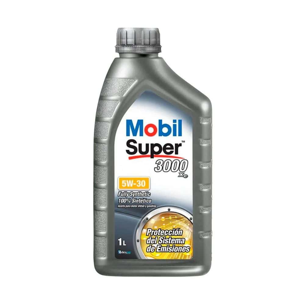 L-URR701678-3 ACEITE DE MOTOR 5W30 1LT SUPER 3000 API SL/SM/SN/CF ACEA C3 MOBIL - Imagen 1