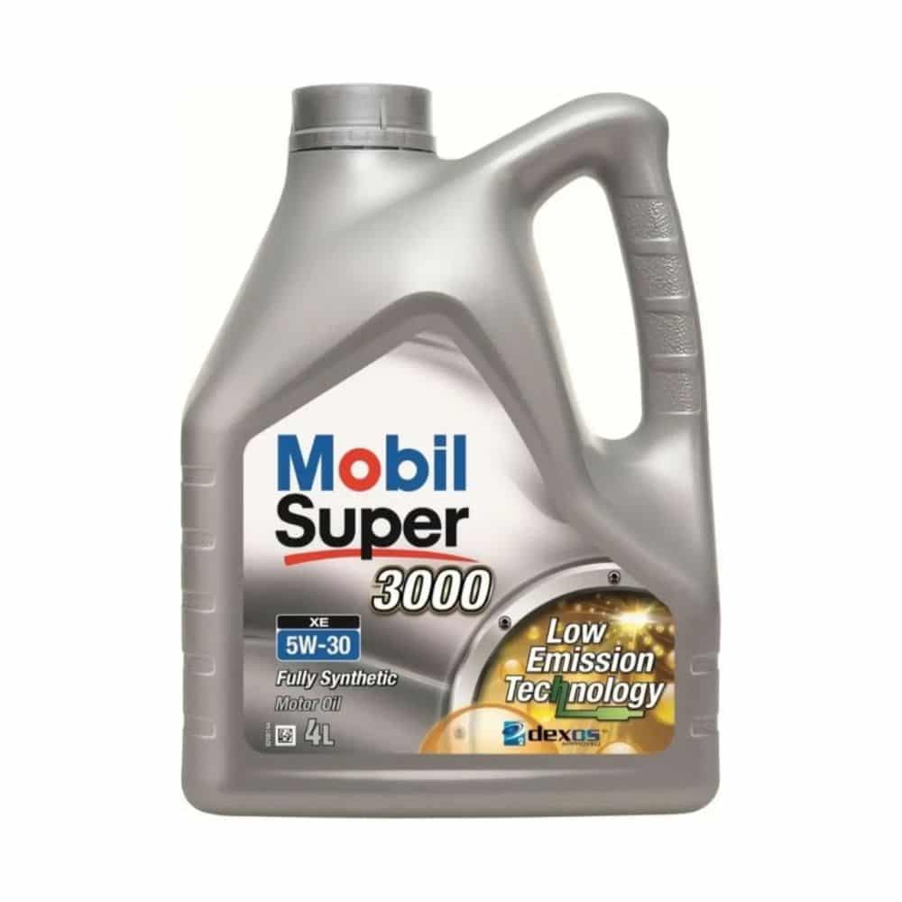 L-URR702338-3 ACEITE DE MOTOR 5W30 4LT SUPER 3000 API SL/SM/SN/CF ACEA C3 MOBIL - Imagen 1